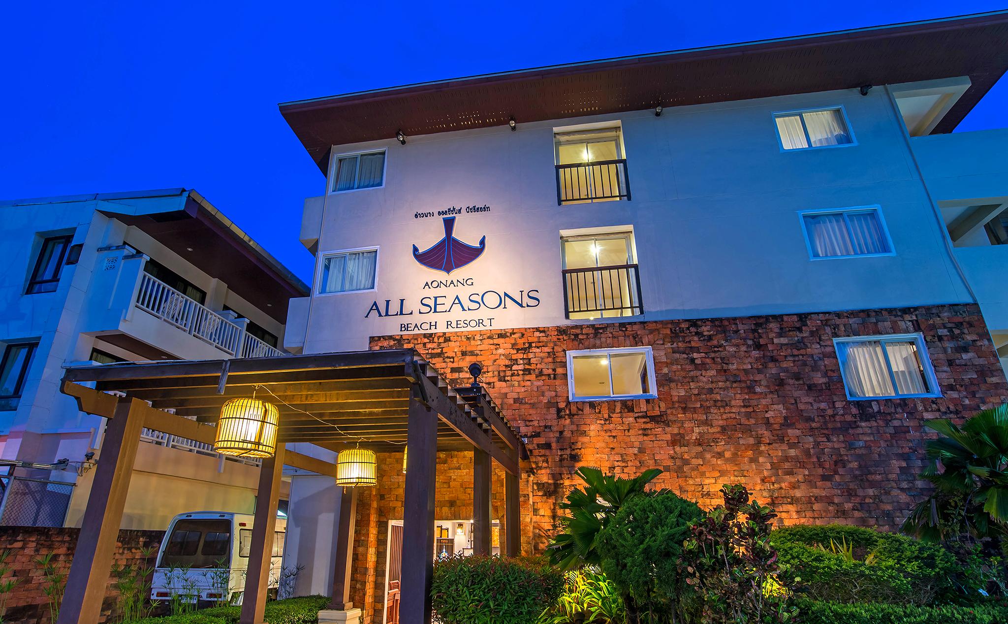 Aonang All Seasons Beach Resort Krabi town Exterior foto